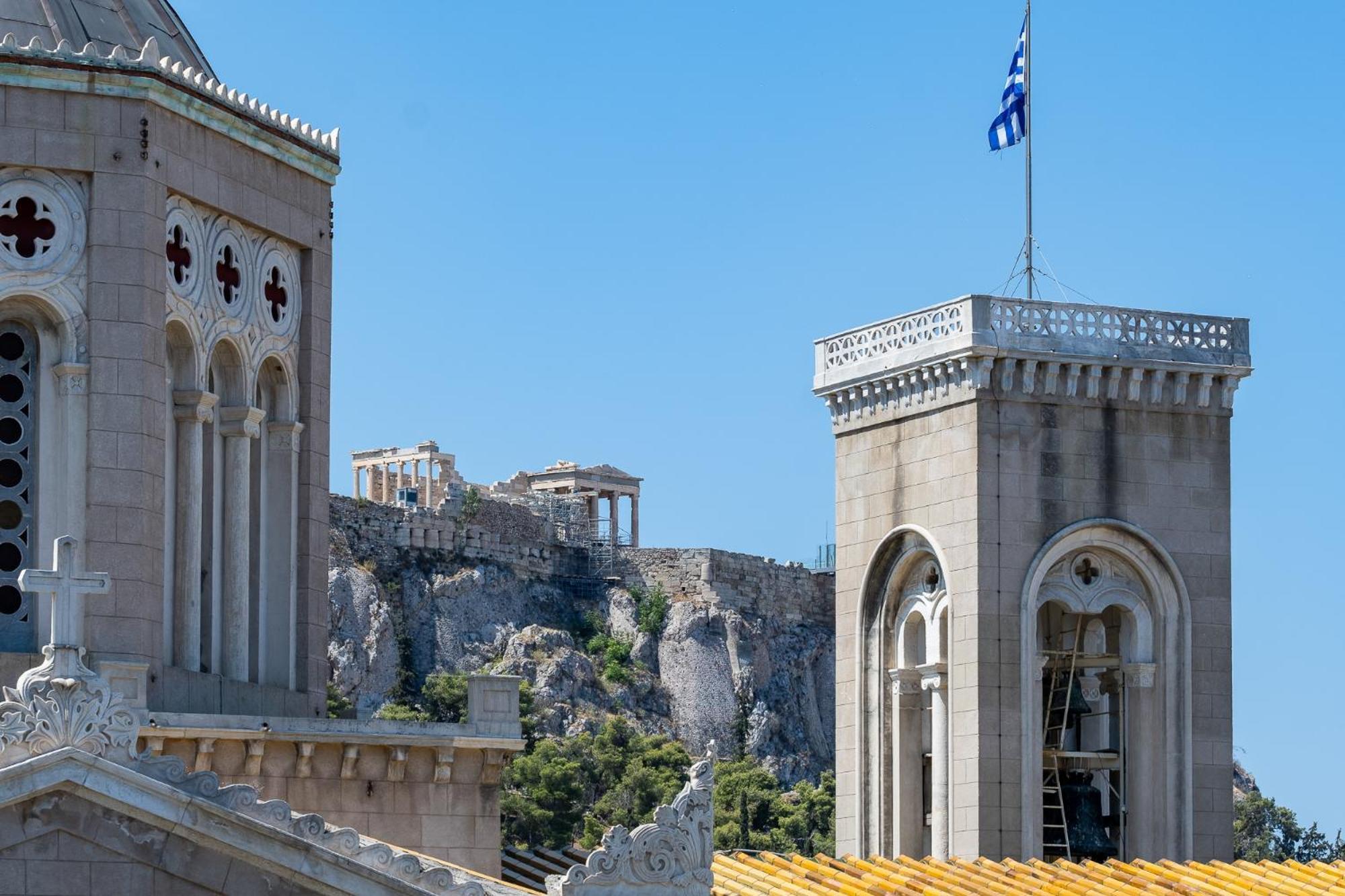 Apartmán Athensis Acropolis View Exteriér fotografie